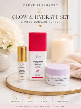 Drunk Elephant 3-Piece Skincare Set NIB